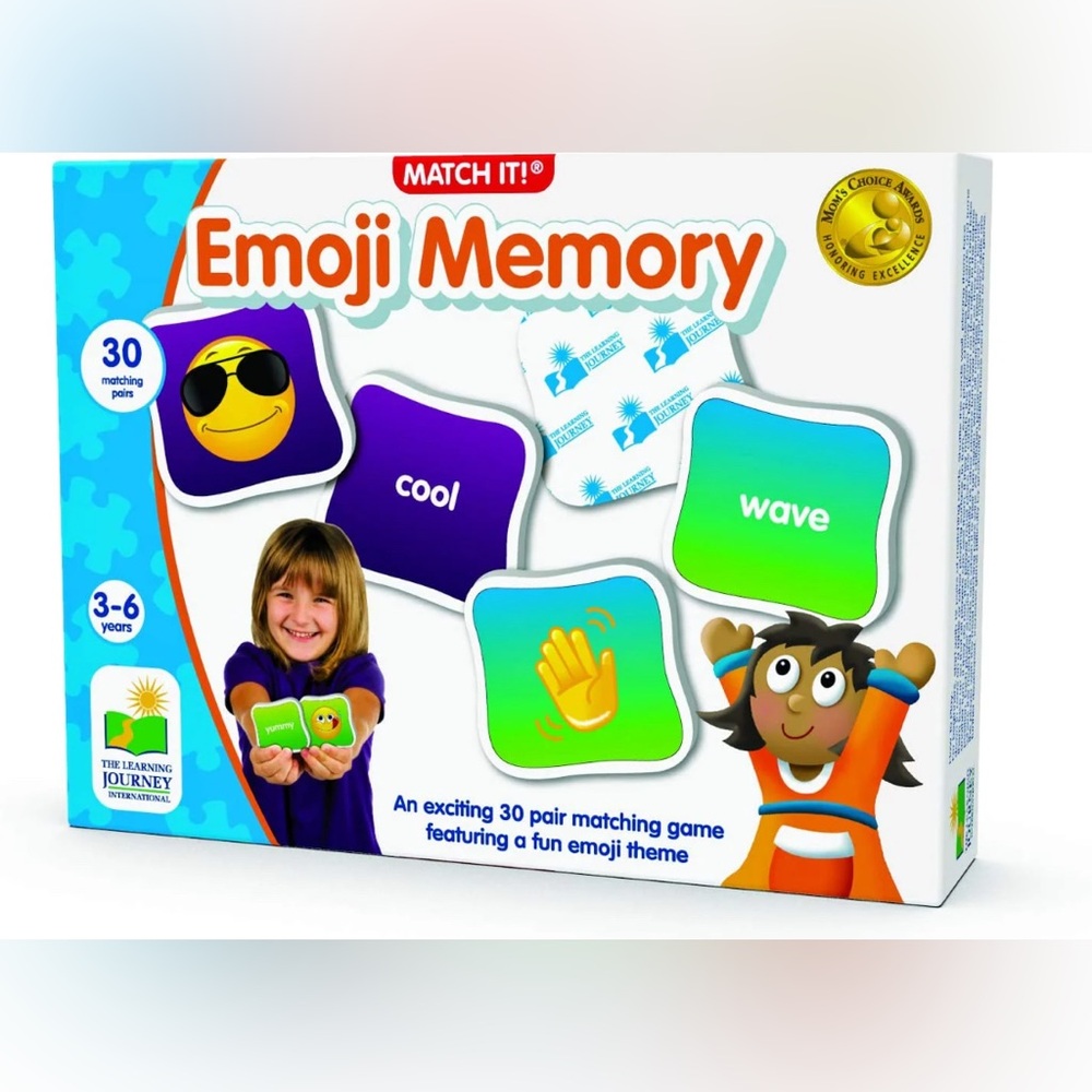 The Learning Journey Emoji Memory Game